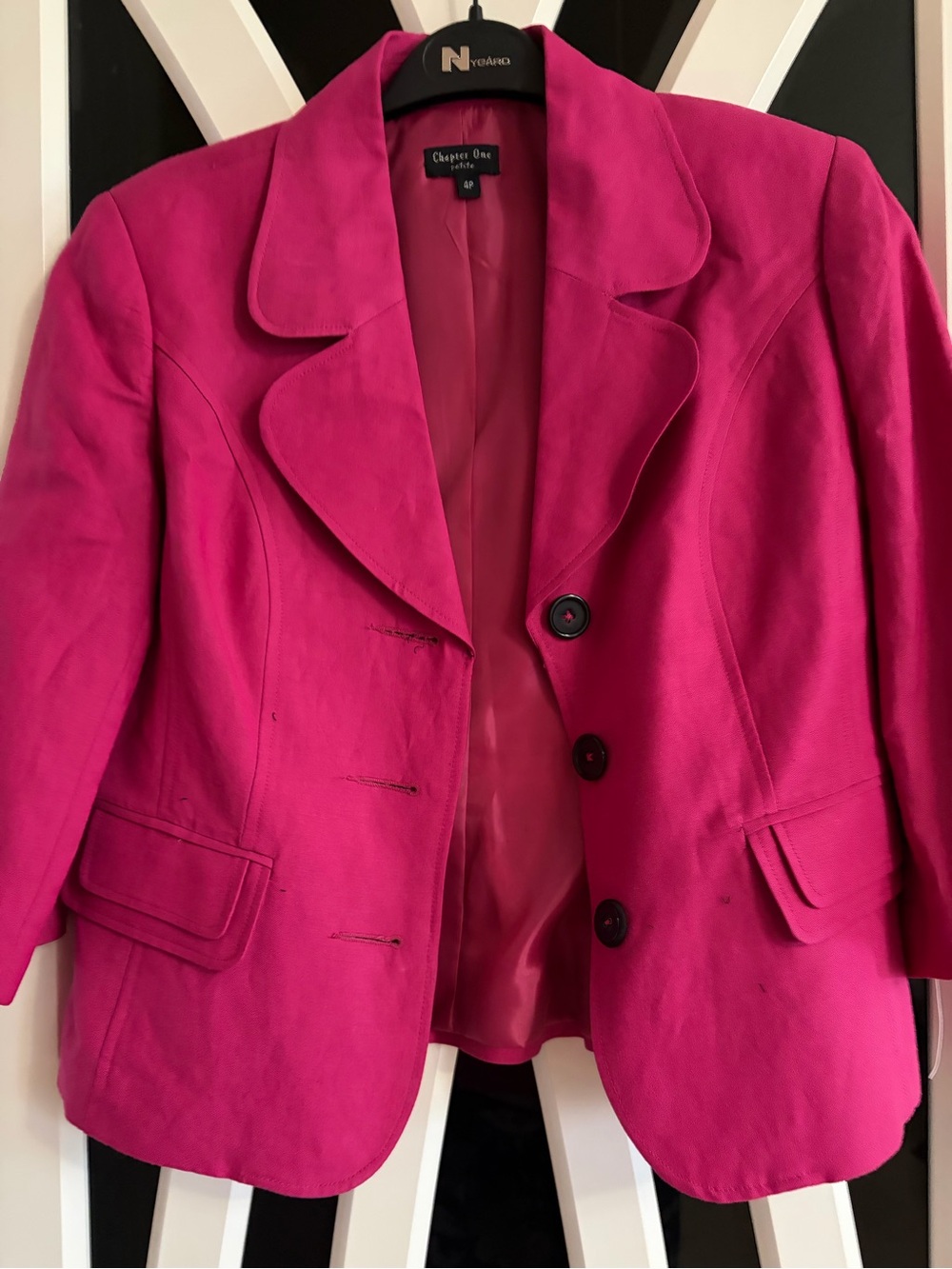 Chapter Vibrant Fuchsia Blazer Jacket